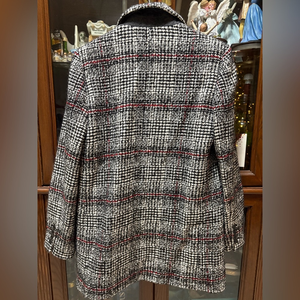 Isabel Marant Etoile Ice Checked Single Breasted Blazer - Picture 2 of 9